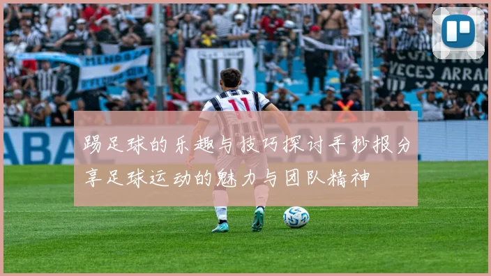 踢足球的乐趣与技巧探讨手抄报分享足球运动的魅力与团队精神